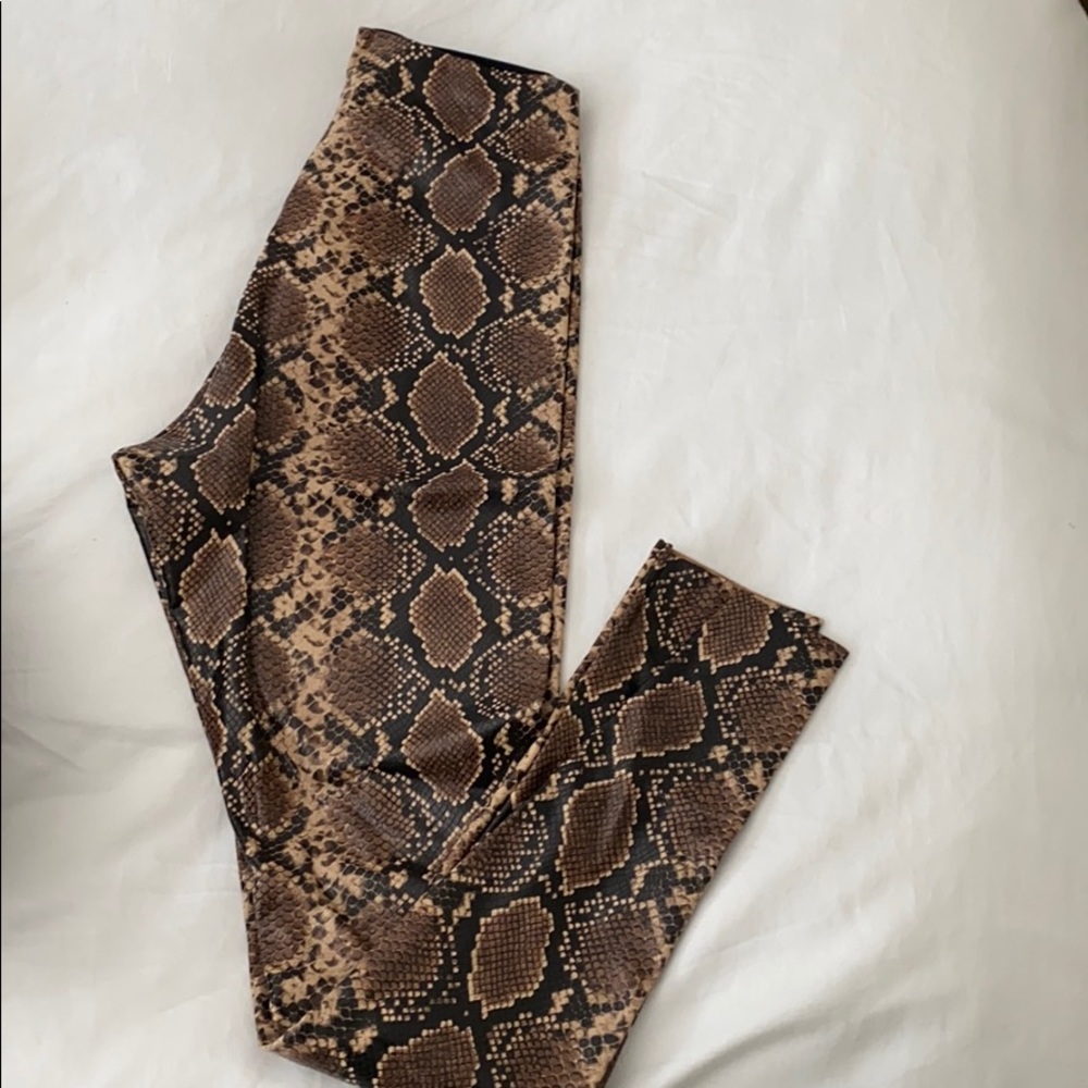 Commando Snake Skin Leggings Worn once